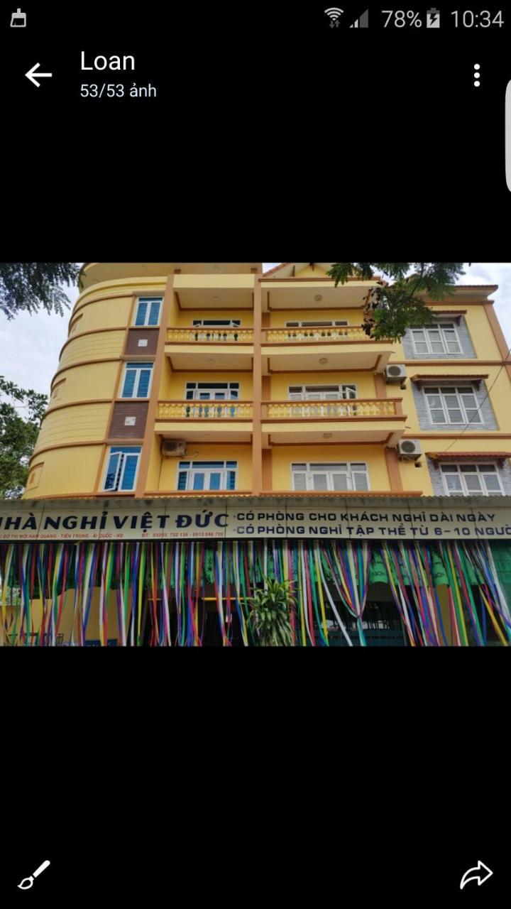 Nha Nghi Viet Duc Bed & Breakfast Hai Duong Exterior foto